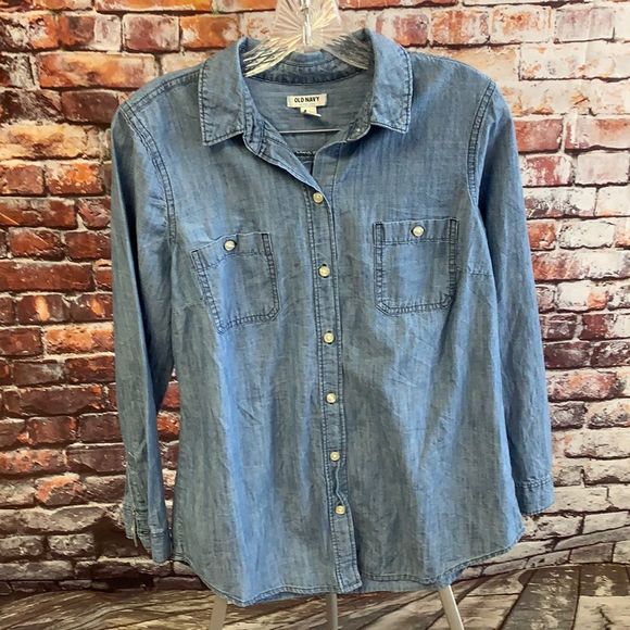 Old Navy Tops - Old Navy Denim Button Down